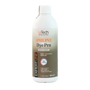 Краска анилиновая для кожи LeTech Aniline Dye Pro Expert Medium Brown 500мл (ADMB500-LT)