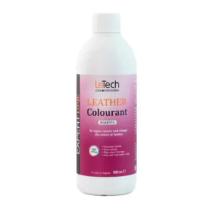 Краска полиуретановая на водной основе для кожи LeTech Leather Colourant Expert Line Magenta 500мл (010440500-LT)