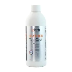 Лак для кожи авто высокий глянец LeTech Leather Top Coat High Gloss 500мл (011080500-LT)