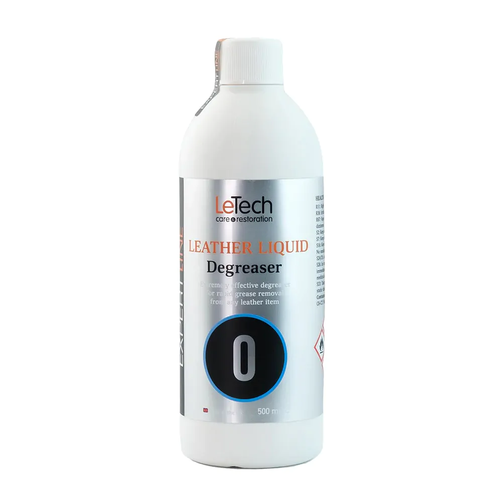 Засіб для знежирення шкіри LeTech Leather Liquid Degreaser 500мл