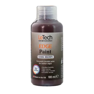 Краска для уреза кожи LeTech Leather Edge Paint Navy Dark Brown 100мл (010870100-LT)