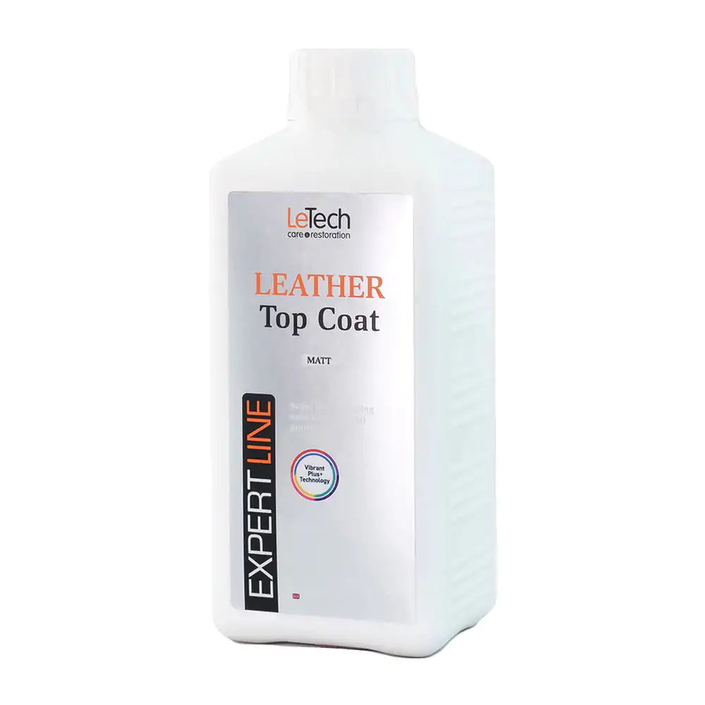 Лак для шкіри авто мат LeTech Leather Top Coat Matt 1л