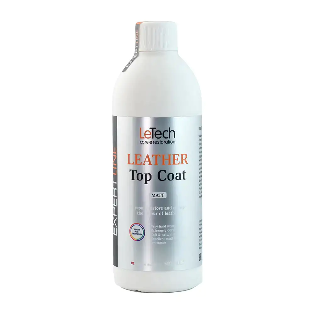 Лак для шкіри авто мат LeTech Leather Top Coat Matt 500мл