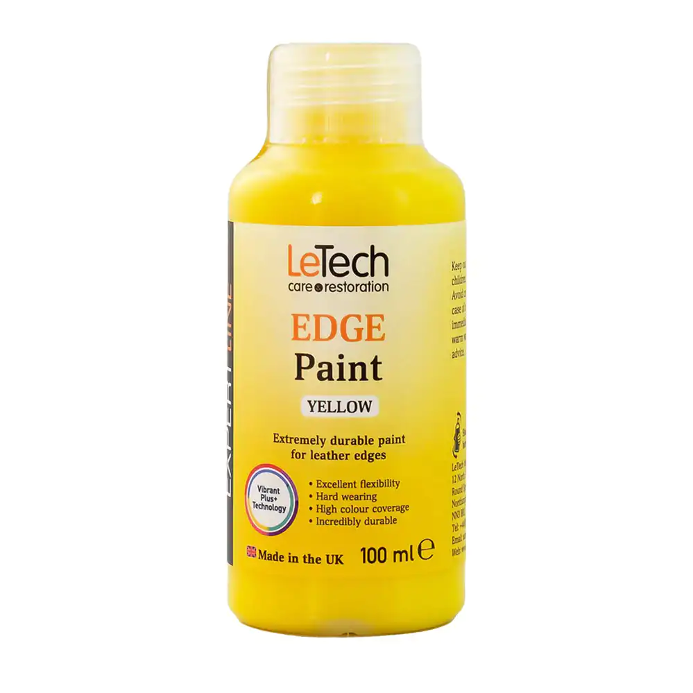 Фарба для урізу шкіри LeTech Leather Edge Paint Navy Yellow 100мл