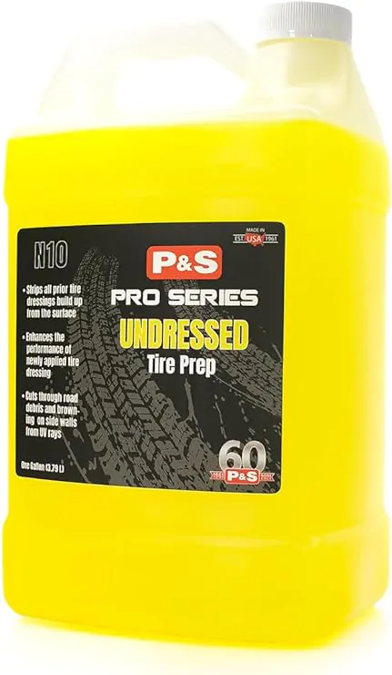 Очищувач гуми P&S Undressed Tire Prep 3,79л
