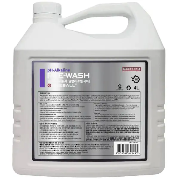 Автошампунь для попереднього миття FIREBALL PH Alkaline Pre-wash 4л