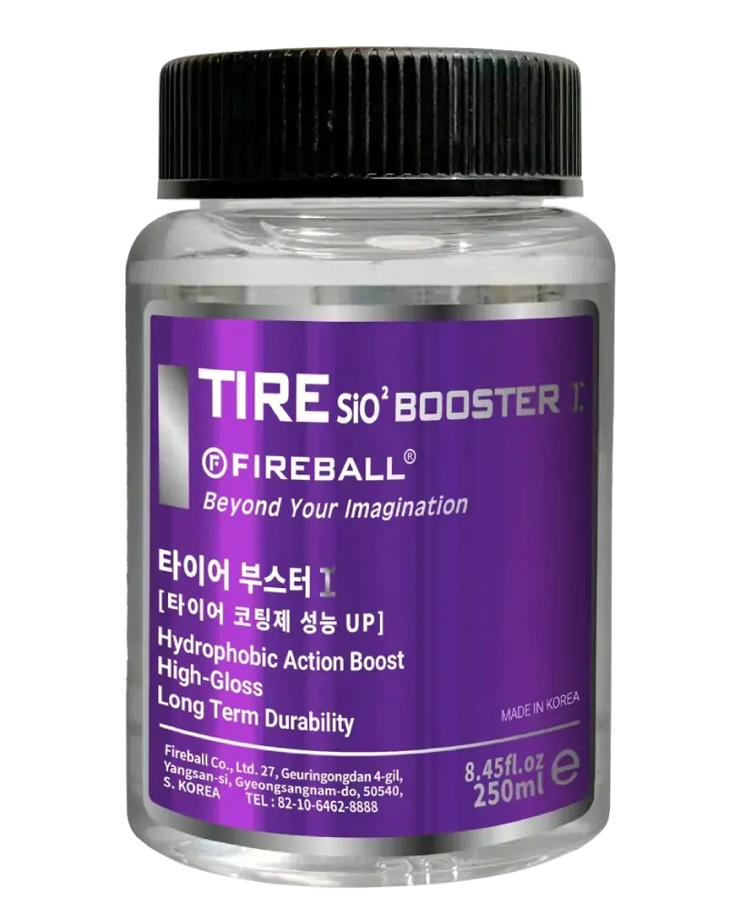 Підсилювач захисного покриття для шин FIREBALL Tire SiO2 Booster 250мл (215036)