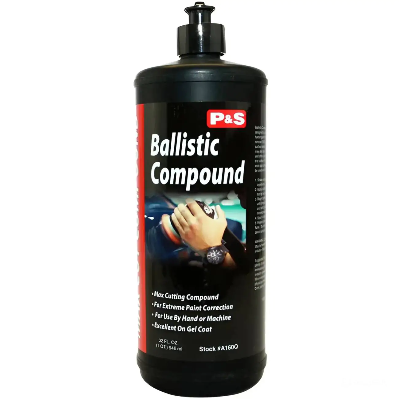 Високоабразивна полірувальна паста P&S Ballistic Max Cut Compound 950мл