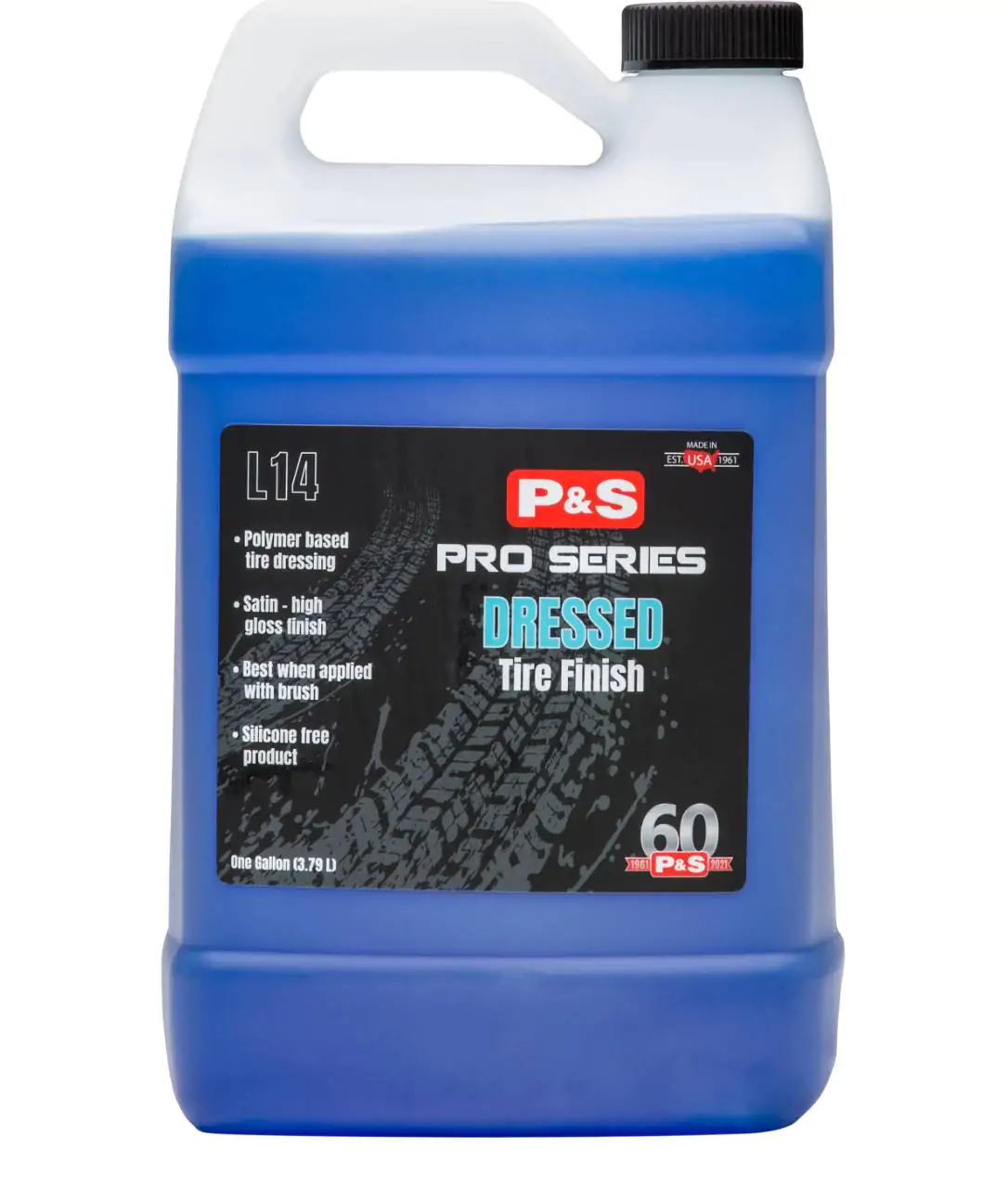 Поліроль для догляду за гумою P&S Dressed Tire Finish 3,79л