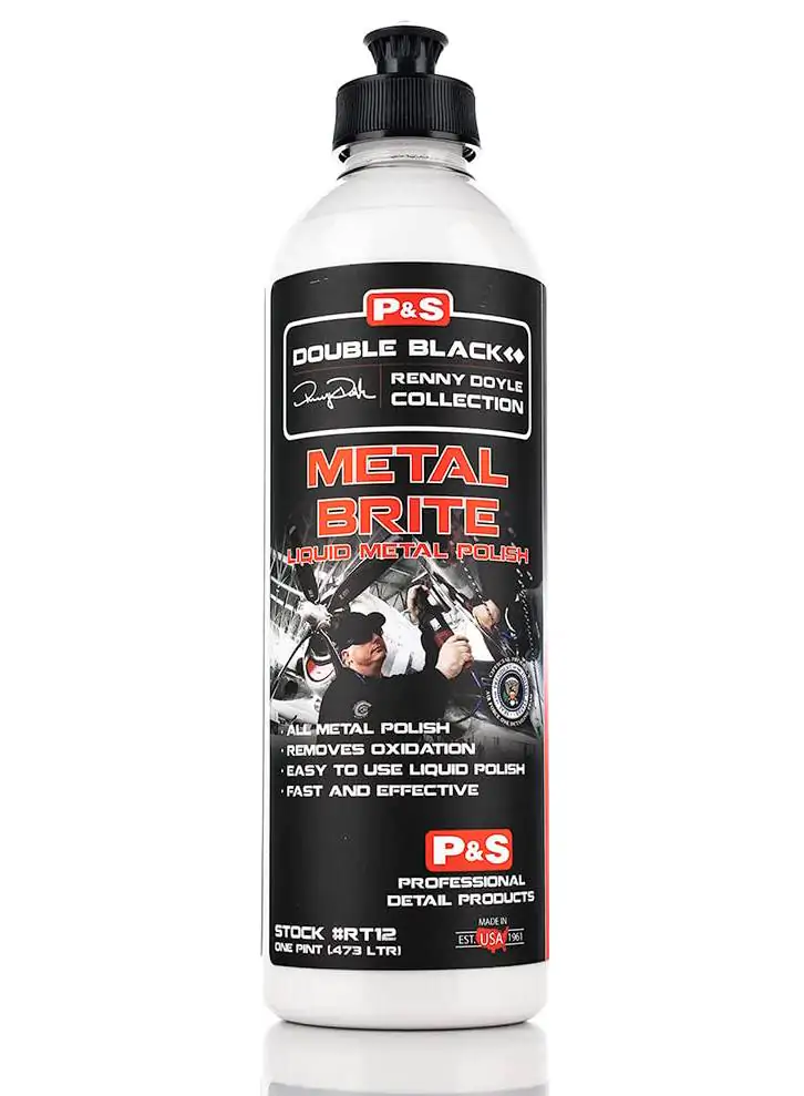 Поліроль для хрому P&S Metal Brite Liquid Metal Polish 473мл
