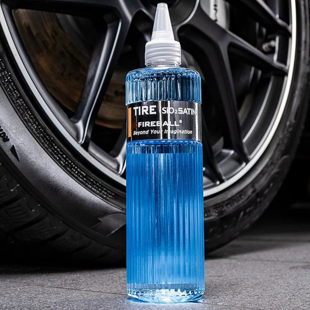 Кварцове захисне покриття для гуми, сатин FIREBALL SiO2 TIRE SATIN Blue 500мл