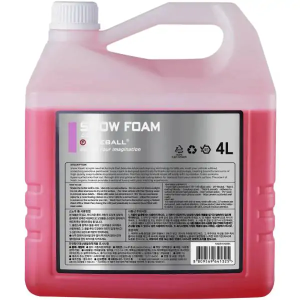Автошампунь FIREBALL Snow Foam 4л