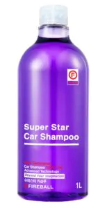 Автошампунь FIREBALL Super Star Car Shampoo фіолетовий 1л (215013)