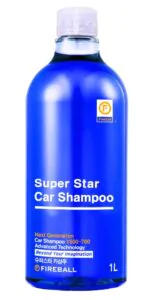 Автошампунь FIREBALL Super Star Car Shampoo синій 1л (215012)