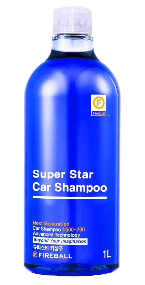 Автошампунь FIREBALL Super Star Car Shampoo синій 1л