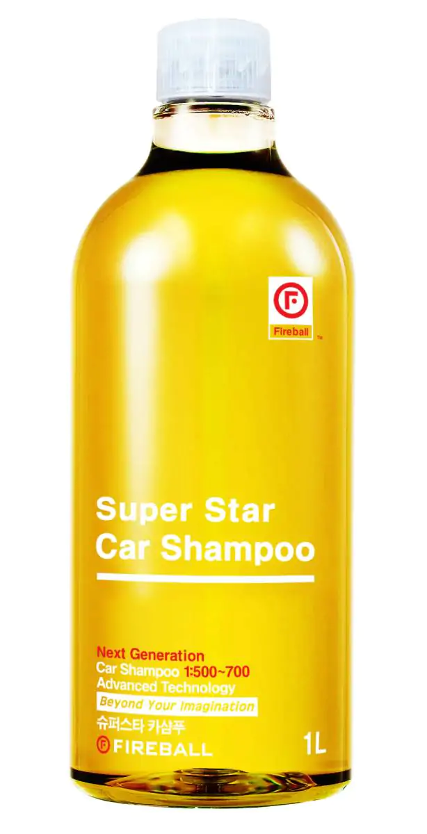 Автошампунь FIREBALL Super Star Car Shampoo жовтий 1л