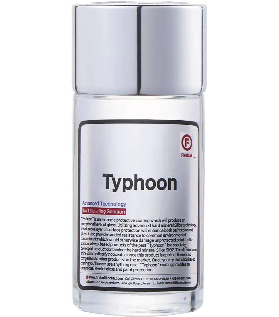 Керамічне покриття, захист 1 рік FIREBALL TYPHOON 50мл