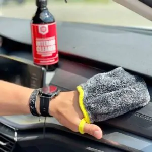 Рукавиця з мікрофібри для чищення салону Work Stuff BREEZE Interior Mitt 14×14см