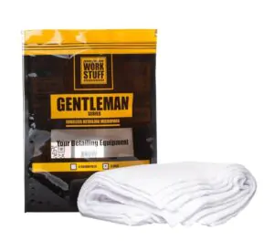 Набір мікрофібрових рушників Work Stuff Gentleman Basic 5-pack White 40х40 см, 350 gsm (WS065)