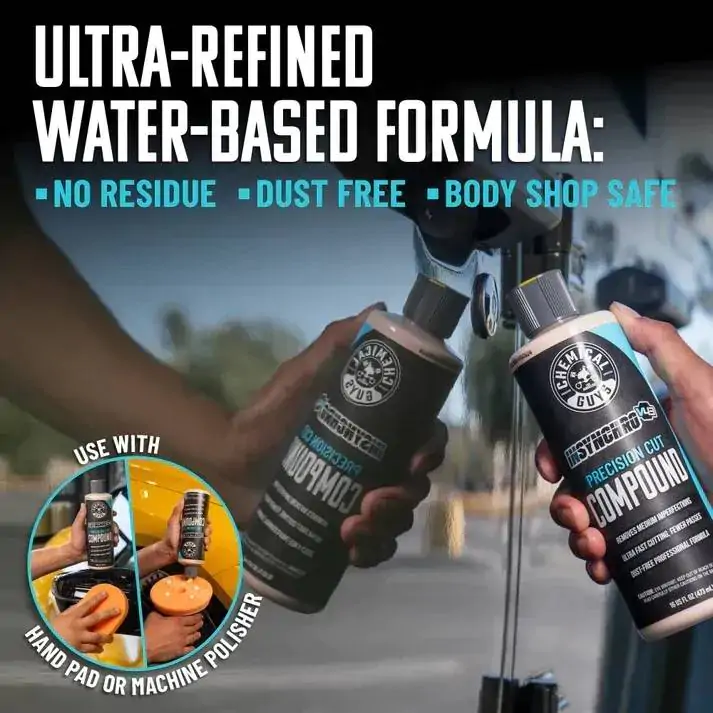 Абразивна полірувальна паста Chemical Guys InSynchro V43 Precision Cut Compound 473мл (GAP119_16)