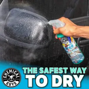 After wash shine while you dry Chemical Guys