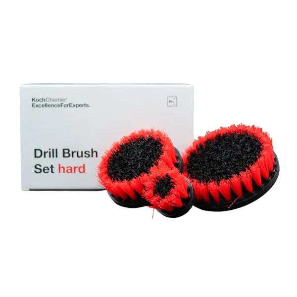 Набір щіток для шуруповерта з високим ступенем жорсткості KochChemie Drill Brush Set Hard (9998272)