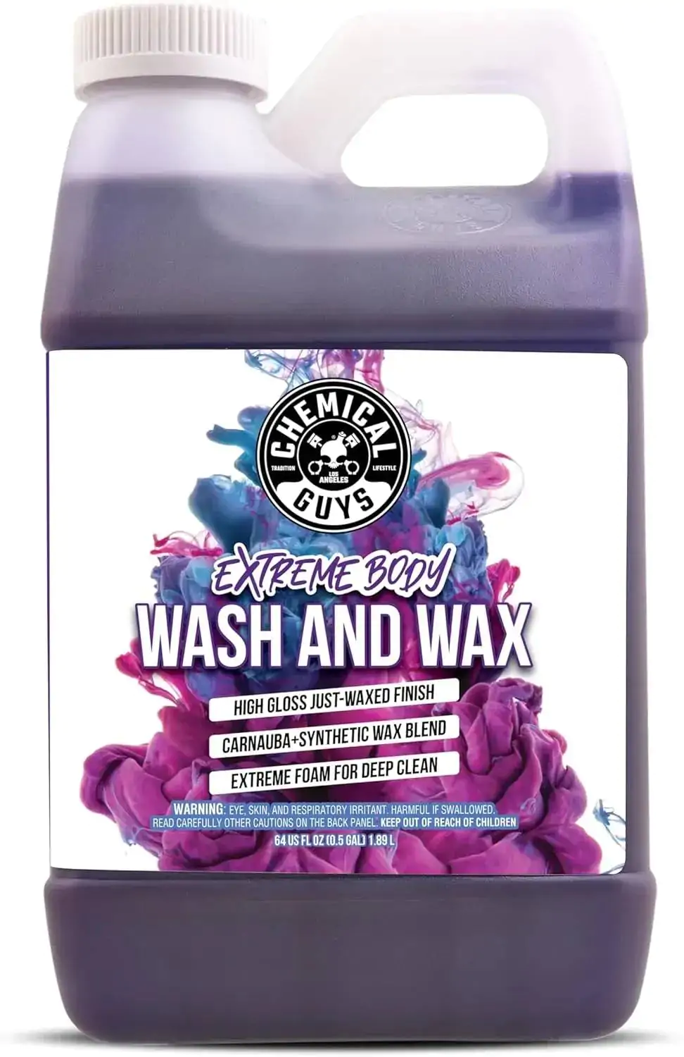 Автошампунь ультраконцентрований з двома восками Chemical Guys Extreme Body Wash Plus Wax 1893мл (CWS207_64)