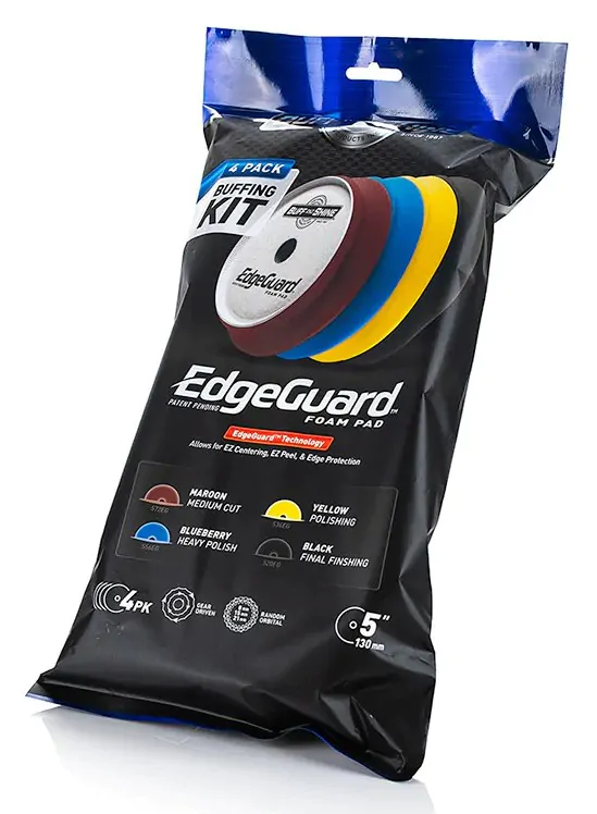 Набір полірувальних кругів Buff and Shine EdgeGuard 4 шт, 125мм (EG-5Kit)