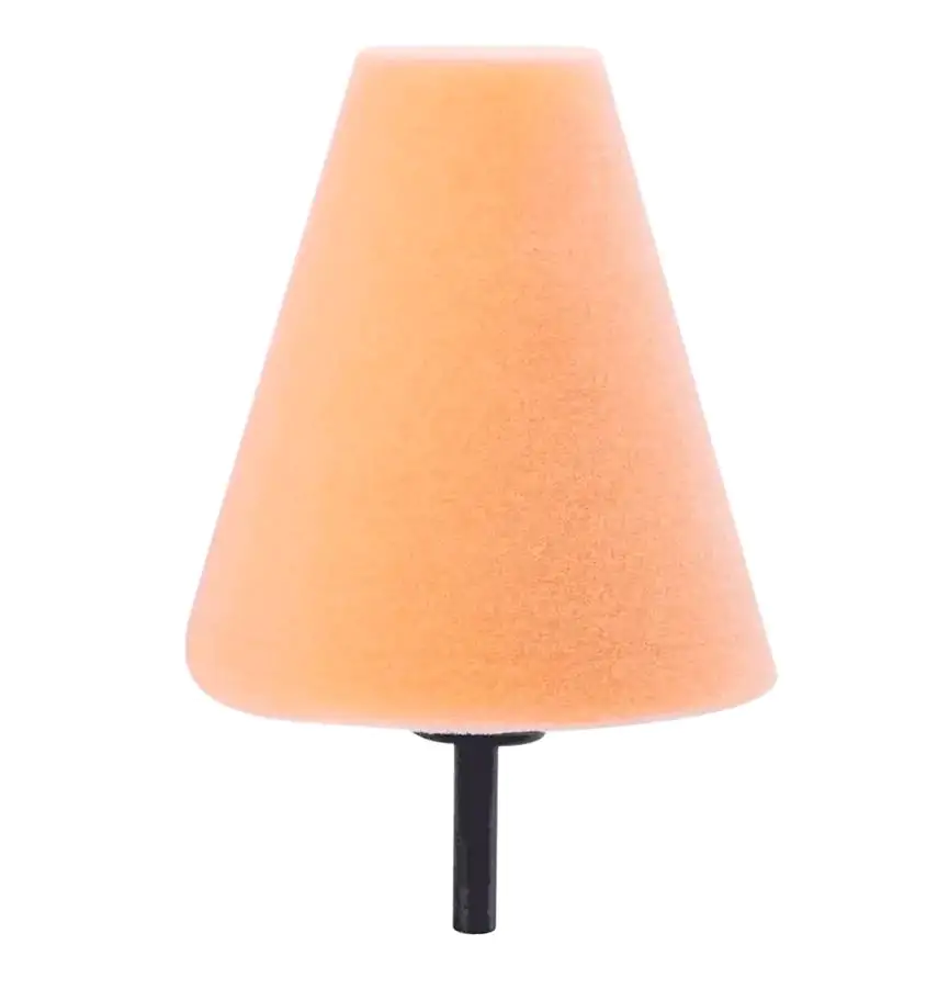 Полірувальний конус для шуруповерта середньої жорсткості MaxShine Foam Polishing Cone Ø80 mm (MS-FPC80)