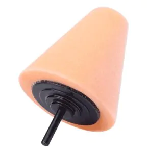 Полірувальний конус для шуруповерта середньої жорсткості MaxShine Foam Polishing Cone Ø80 mm (MS-FPC80)