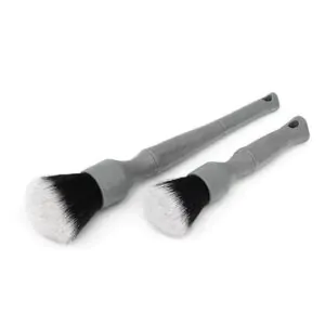 Набір пензлів з синтетичного ворсу Detail Factory TriGrip Ultra-Soft (Сірий) (DEF-1025)