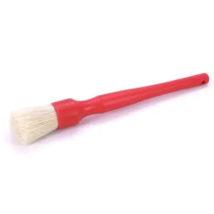 Пензель з натурального ворсу кабана Detail Factory Blonde Boar Hair Brush 24см, червоний (DEF-1008)