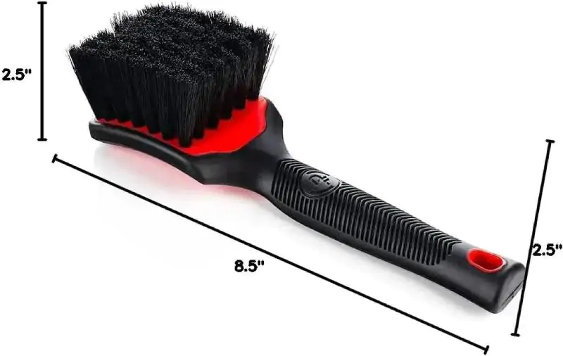 Щітка для чищення салону Detail Factory Interior Scrub Brush Червоний