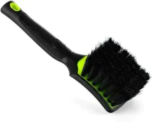 Щітка для чищення салону Detail Factory Interior Scrub Brush Octane Ectoplasm Лайм/Чорний