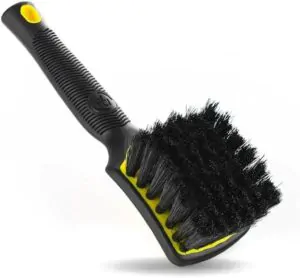 Щітка для чищення салону Detail Factory Interior Scrub Brush Octane Live Wire Жовтий/Чорний