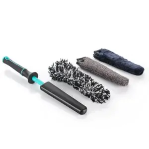 Щітка для коліс Detail Factory Wheel Brush Mini Octane Riptide Бірюзово-Чорна