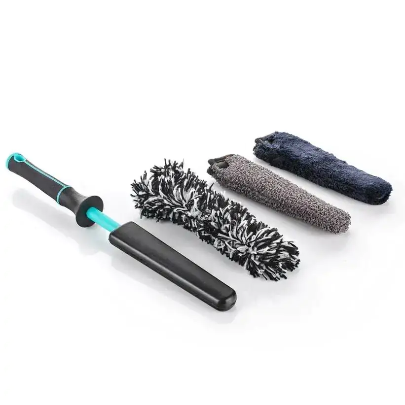 Щітка для коліс Detail Factory Wheel Brush Mini Octane Riptide Бірюзово-Чорна