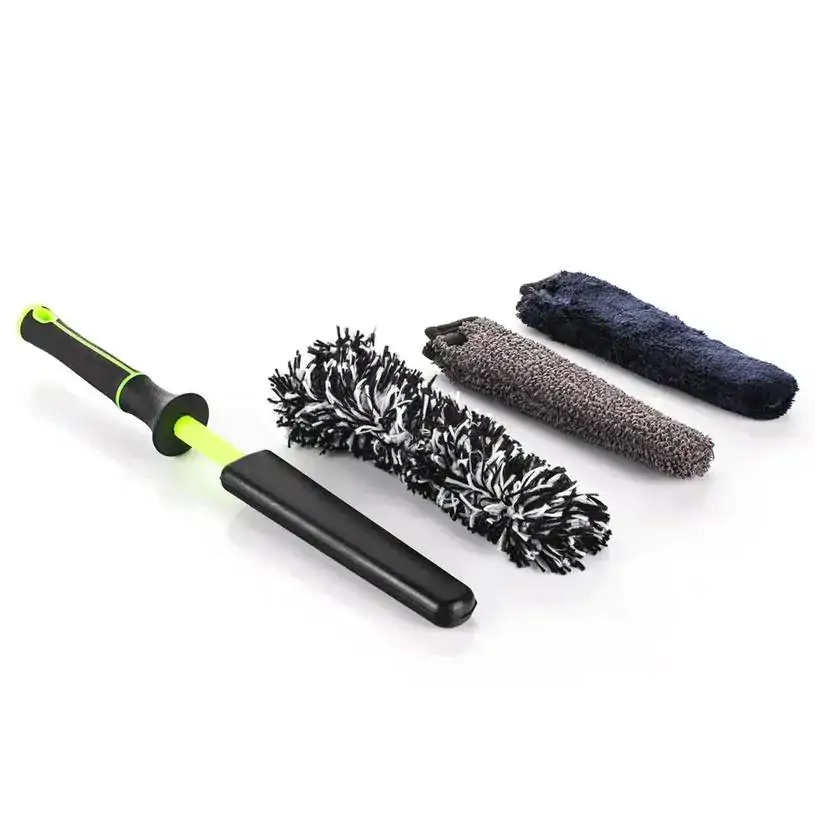 Щітка для коліс Detail Factory Wheel Brush Mini Octane Ectoplasm Лайм/Чорна