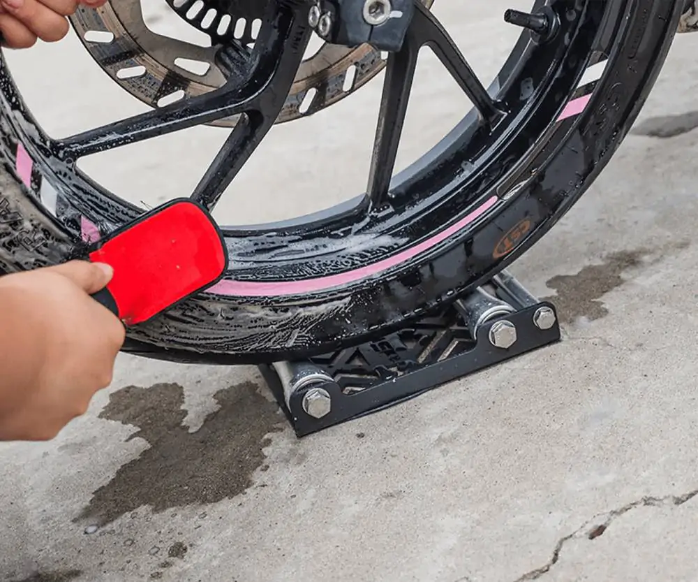 Стенд для мийки та обслуговування мотоциклетних коліс MaxShine Motorcycle Stand Wheel Roller