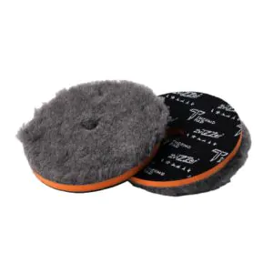 Полірувальний хутряний круг для роторних полірувальних машин ZviZZer Thermo Nano Wool Pad Ø130 mm (ZV-NW00013025HC)