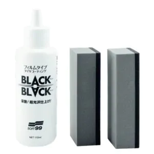 Засіб для чорніння шин матовий SOFT99 Black Black Hard Coat for Tire 110мл