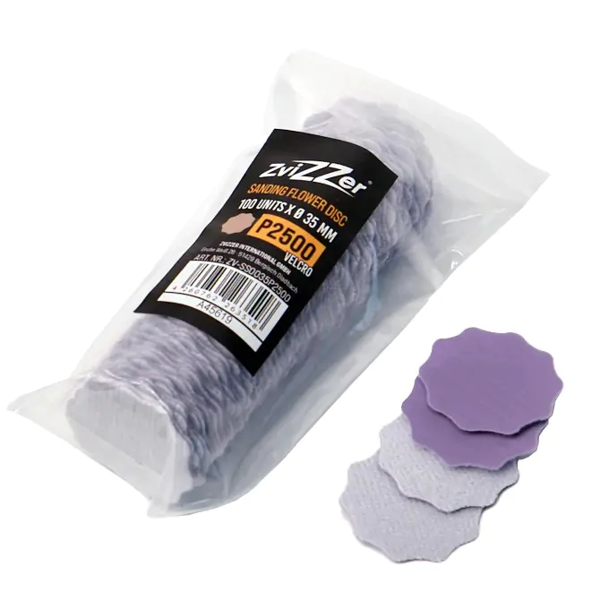 Абразивний круг-квітка Zvizzer Sanding Flower Disc P2500 Ø 35мм, 1 шт. (ZV-SS0035P2500)