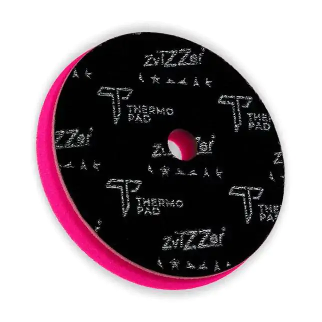 Жорсткий полірувальний круг ZviZZer THERMO Allrounder Pad, Red Ø150 mm