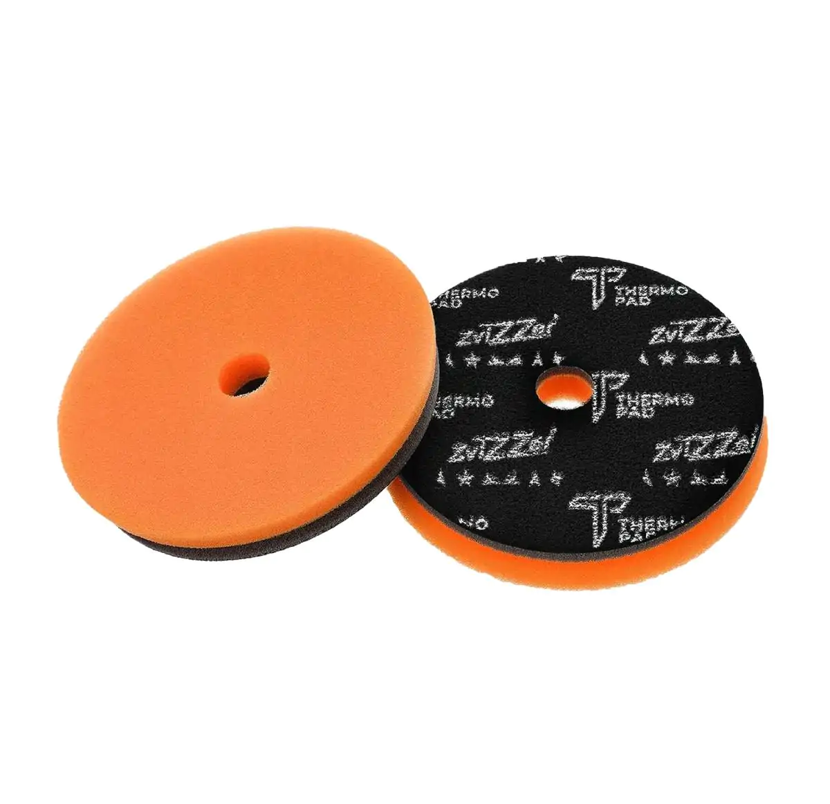 Полірувальний круг середньої жорсткості ZviZZer Thermo Allrounder Pad Medium Cut Orange Ø125 mm