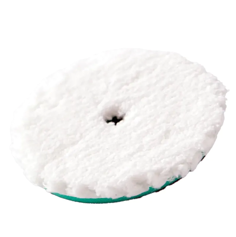 Полірувальний круг з жорсткої мікрофібри ZviZZer Thermo Microfiber Pad Green for Rotary Ø150 mm