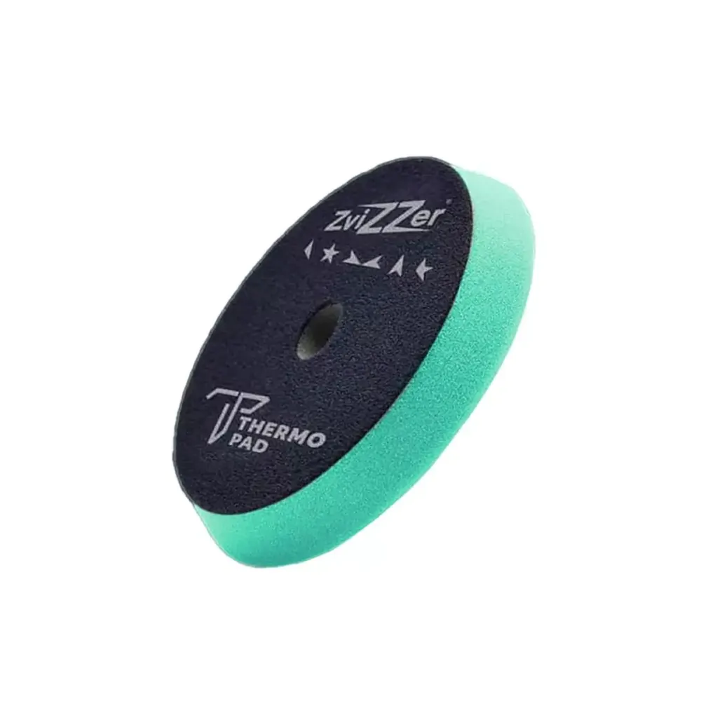 Полірувальний круг з жорсткого поролону ZviZZer THERMO Pad Green 80мм