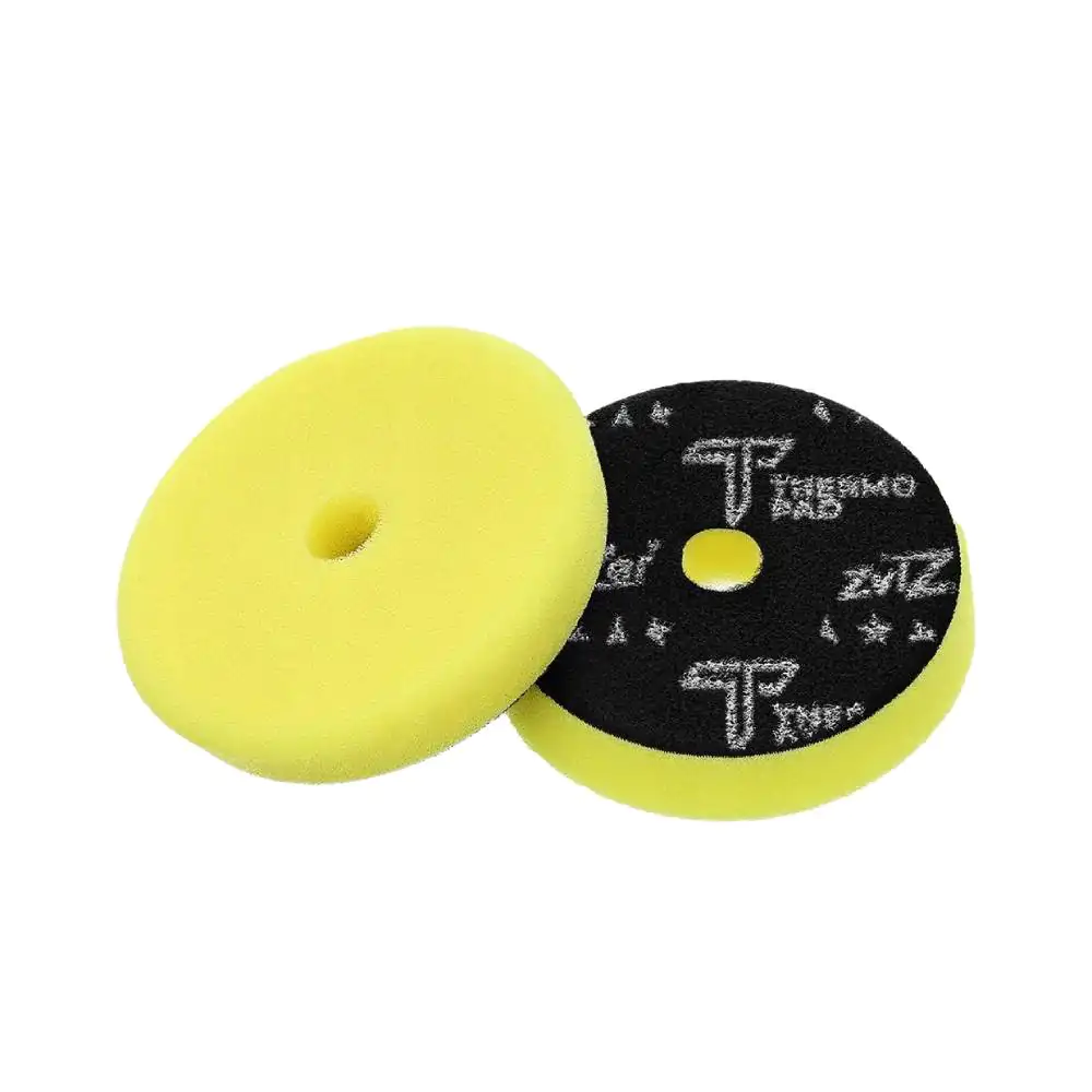 Фінішний полірувальний круг для ексцентрика ZviZZer THERMO Trapez Yellow Pad Ø76 mm