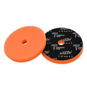 Полірувальний круг для ексцентрика середньої жорсткості ZviZZer THERMO Trapez Orange Pad Ø125 mm