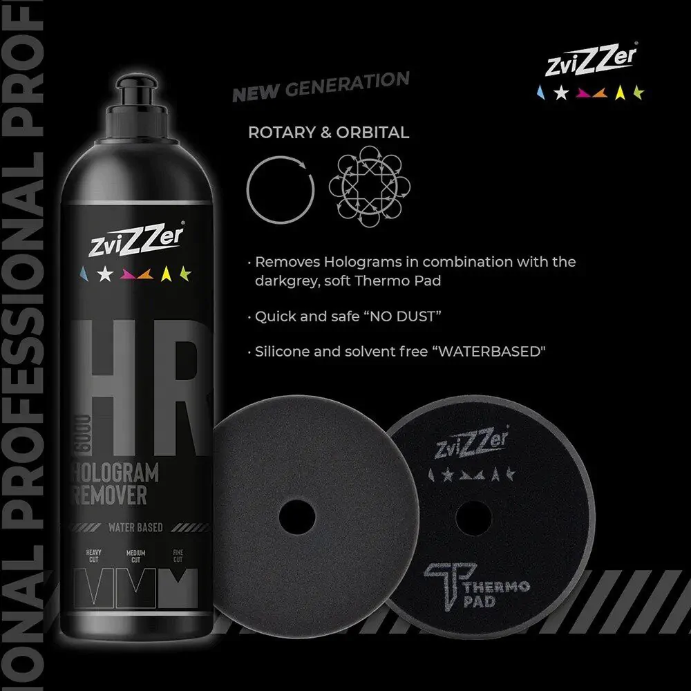 Антиналограмна полірувальна паста ZviZZer THERMO Hologram Remover P6000
