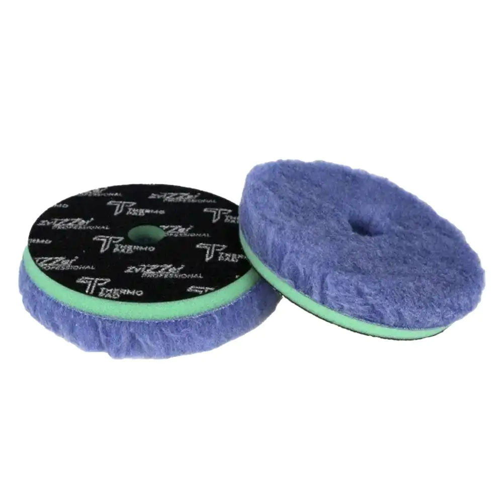 Полірувальний хутряний круг для роторних машинок ZviZZer Thermo Nano Wool Pad Professional Line Ø125 mm